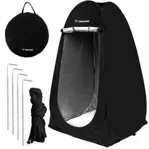 Hordozható öltöző fülke és zuhanyzó strandoláshoz, kempingezéshez - praktikus táskában (BB-23492)