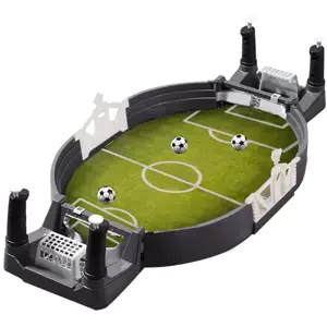 Asztali foci szett 3 labdával - könnyen kezelhető mini csocsó gyerekeknek (BB-22590)