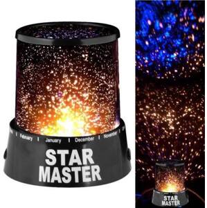 STAR MASTER - csillagfény LED lámpa, éjszakai fény, csillagfény projektor (BBV)