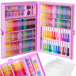 168 részes kreatív festő színező rajzkészlet pink (BBJ)