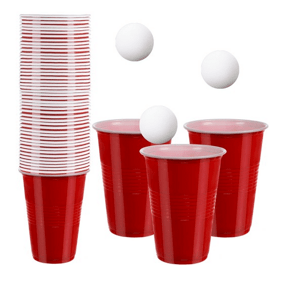 Ping-Pong pohár kihívás: interaktív asztali pohár pong játék, sörpong játék (BB-21232)