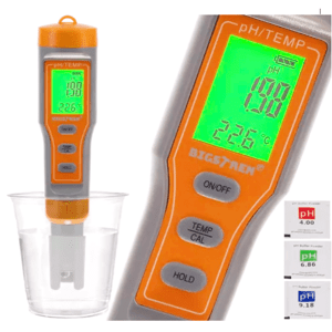 Bigstern pH - víz minőség mérő műszer led kijelzővel, ATC funkcióval és hőmérővel (BB-23534)