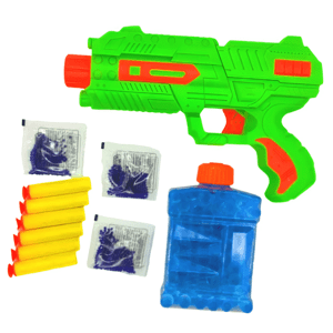 Vízzselé golyó soft gun játék pisztoly puha szivacs lövedékkel felszerelve (BBMJ)