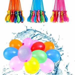 Magic balloons - 300 db-os, automatikusan záródó, 30 mp alatt feltölthető vízibomba szett (BBMJ) (BBJ)