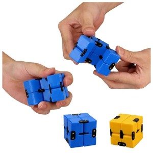 Infinity cube - végtelenül átalakítható, hajtogatható, kinyitható-becsukható kocka - stresszoldó játék gyerekeknek és felnőtteknek (BBL)