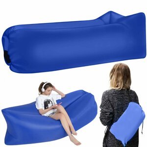 LAZY+ összecsukható, hordozható relax ágy - Lazy bag/légágy - 170x70x50cm (BBV) (BBL)