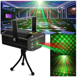 Laser Light mozgó lézerfény rendszer - hangvezérelt party fény (BBV)