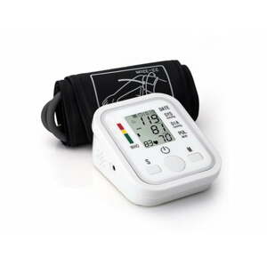 Könnyen kezelhető, LCD kijelzős vérnyomásmérő karra - 22-32 cm-ig állítható mandzsettával (BBL)