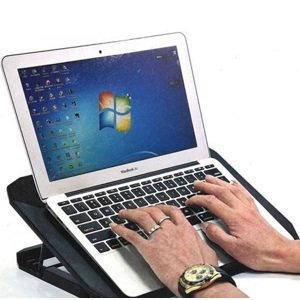 Dönthető laptop tartó állvány ventilátorral (BBM)