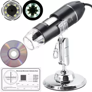 Digitális mikroszkóp - 1600-szoros nagyítás, 8 ultrafényes LED (BB-22185)