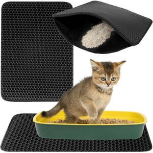 Két rétegű macskaalom kilépő szőnyeg rendszerető gazdiknak (BB-15656)
