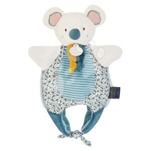 Plüss koala kesztyűbáb Doudou Amusette 3in1 Doudou et Compagnie kék 30 cm 0 hó-tól DC3826