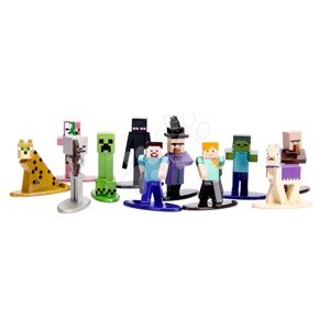 Gyűjthető figurák Minecraft Nano Blind Pack Jada fém 13 fajta 4 cm magas JA3261000