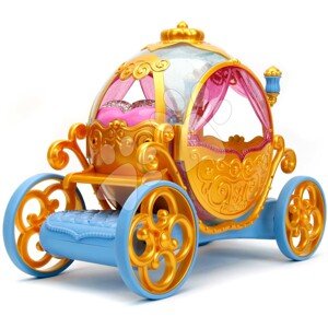 Távirányítós kisautó királyi hintó Disney Princess RC Carriage Jada hossza 38 cm