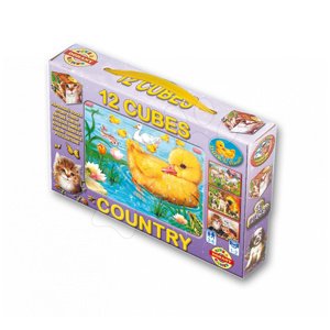 Dohány nagy játékkockák mix gazdasági állatok 602-2