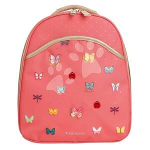 Iskolai hátizsák Backpack Ralphie Butterfly Pink Jeune Premier ergonomikus luxus kivitelben
