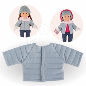 Téli kabát Padded Jacket Grey Ma Corolle 36 cm játékbaba részére 4 évtől