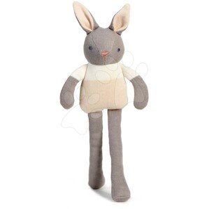 Rongybaba nyuszi Baby Threads Grey Bunny ThreadBear 35 cm szürke pihe-puha pamutból 0 hó-tól