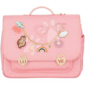 Iskolai aktatáska It Bag Midi Vichy Love Pink  Jeune Premier ergonomikus luxus kivitel 30*38 cm