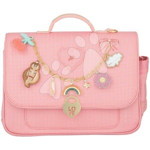 Iskolai aktatáska It Bag Mini Vichy Love Pink  Jeune Premier ergonomikus luxus kivitel 27*32 cm