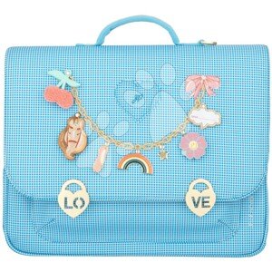 Iskolai aktatáska It Bag Maxi Vichy Love Pink  Jeune Premier ergonomikus luxus kivitel 35*41 cm