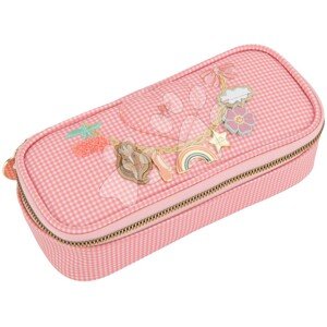 Tolltartó Pencil Box Vichy Love Pink  Jeune Premier ergonomikus luxus kivitel 22*7 cm