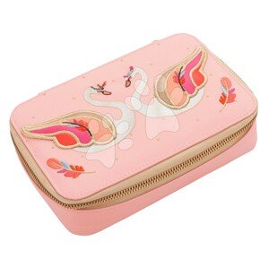 Tolltartó Pencil Box Filled Pearly Swans Jeune Premier ergonomikus luxus kivitel 20*7 cm