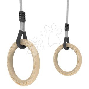 Tornagyűrűk GetSet wooden gymnastics rings Exit Toys a GetSet MB200 / MB300 modellekhez