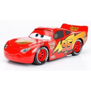 Kisautó Lightning McQueen Jada fém nyitható motorháztetővel hossza 21 cm 1:24