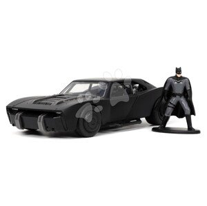 Kisautó Batman Batmobile 2022 Jada fém nyitható ajtókkal és Batmana figurával hossza 13,5 cm 1:32