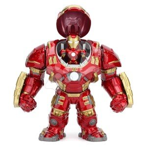 Figurák gyűjtői darab Marvel Hulkbuster és Iron Man Jada fém felnyitható sisakkal magassága 16,5 cm és 6 cm
