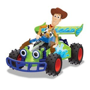 Távirányítós kisautó RC Toy Story Buggy Jada Woody figurával hossza 20 cm 4 évtől D3154001