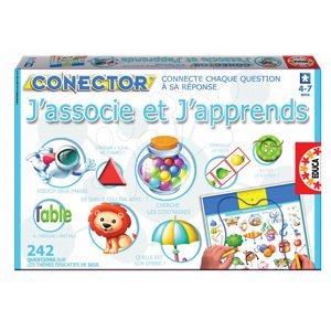 Educa oktatójáték Conector J'associe et J'apprends francia nyelven 14251