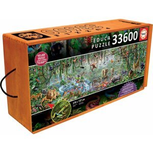 Educa Puzzle Genuine Wildlife 33 600 db 16066 színes