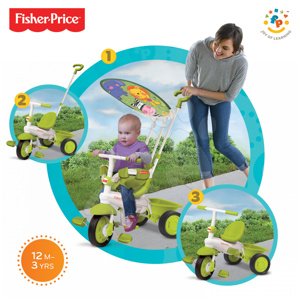 tricikli smarTrike Fisher-price Classic Plus Green 1461133