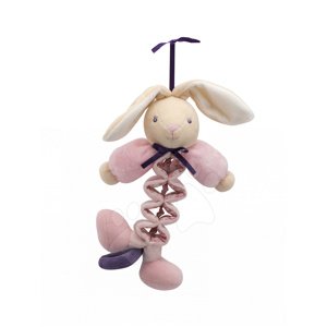Kaloo plüss nyuszi Petite Rose-Zig Music Rabbit 969874 rózsaszín